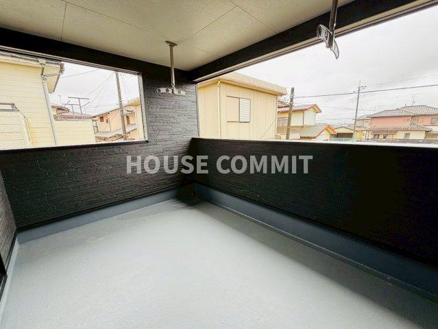 八街市富山第１　新築戸建てのバルコニー