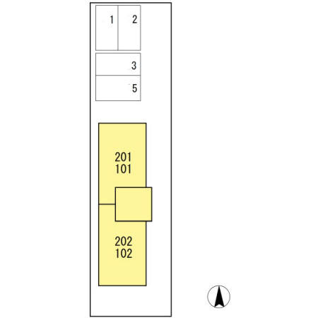 ソシア寿正の区画図
