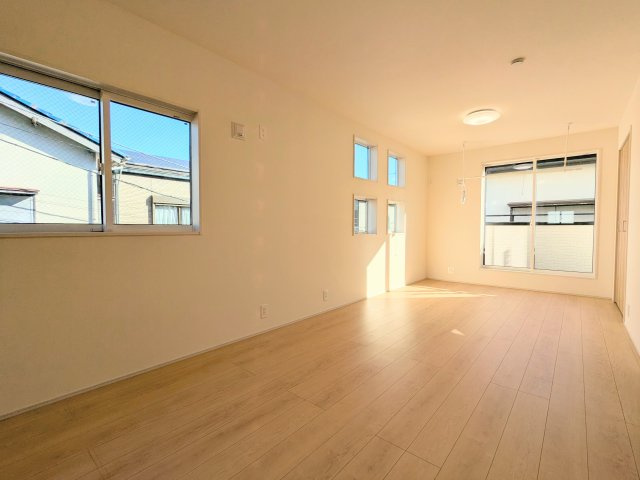 【寝室】 | 葛飾区西水元４丁目の新築戸建 | ～将来的に間仕切り可能な主寝室写真～