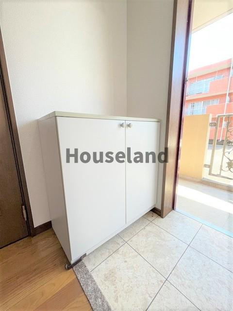 カサ・デ・わさⅡの玄関