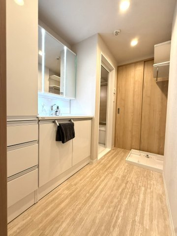 アプロード宮丘公園の独立洗面台