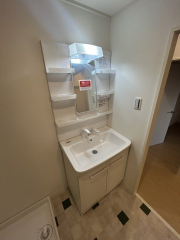 大阪市西淀川区姫里２丁目の賃貸マンションの独立洗面台