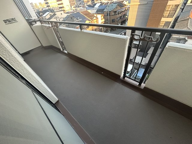 大阪市西淀川区姫里２丁目の賃貸マンションのバルコニー