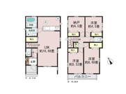 富士見市関沢2丁目　新築一戸建住宅　全2棟　(ふじみ野店)の画像