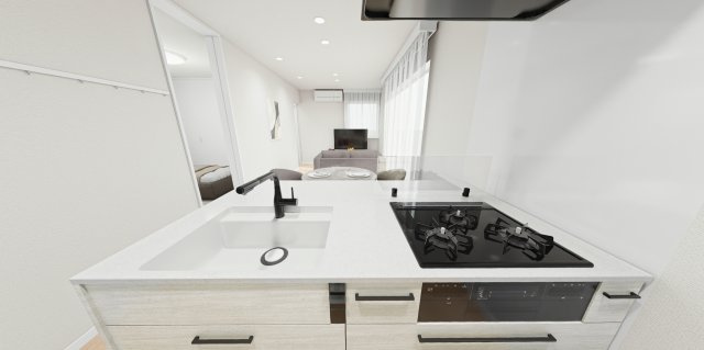 仮称　下町メゾンのキッチン