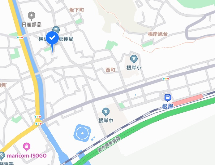 仮称　下町メゾンの地図