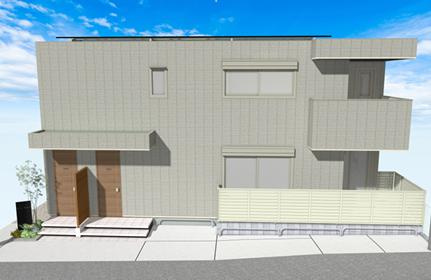 仮称　下町メゾンのロビー