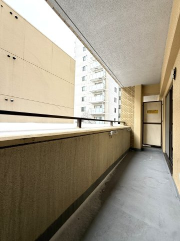 ダイアパレス北二条のバルコニー