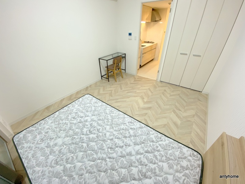 ボーベル玉造　仲介手数料無料の寝室