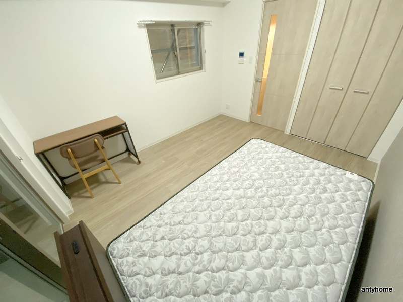 ボーベル玉造の寝室