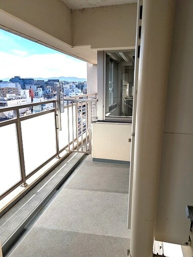グランレジェイド京都河原町のバルコニー|南向きバルコニー