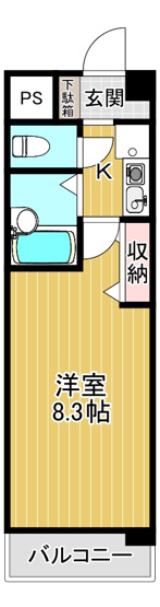 【間取り】 | クレセントヒル | 間取りです