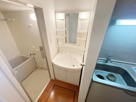 白山ヒルズの洗面所