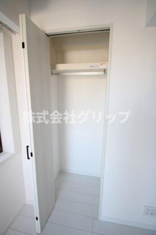 プレール・ドゥーク川崎Ⅴの収納