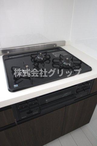 プレール・ドゥーク川崎Ⅴのキッチン