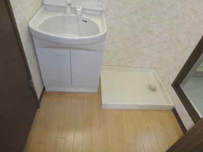 【洗面所】 | ヴィンテージ・プレイス | 洗濯機置き場