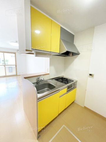 カトレアコートのキッチン|使い勝手の良いカウンターキッチン♪