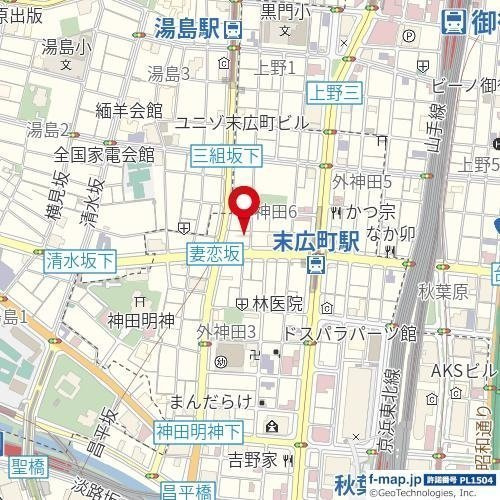 ローズマンションミヤハラの地図