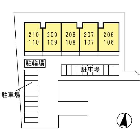 エスポワールの区画図