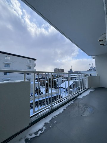 ファミール澄川のバルコニー