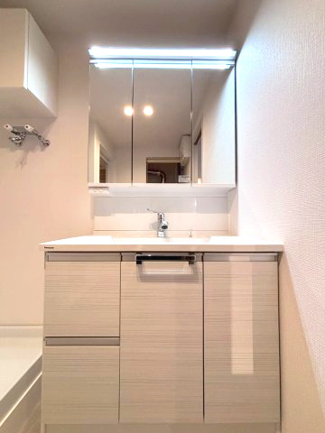 ファミール澄川の独立洗面台