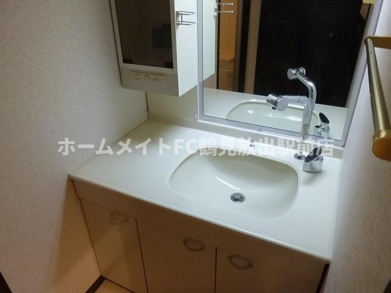 大阪市鶴見区今津中２丁目の賃貸マンションの洗面所