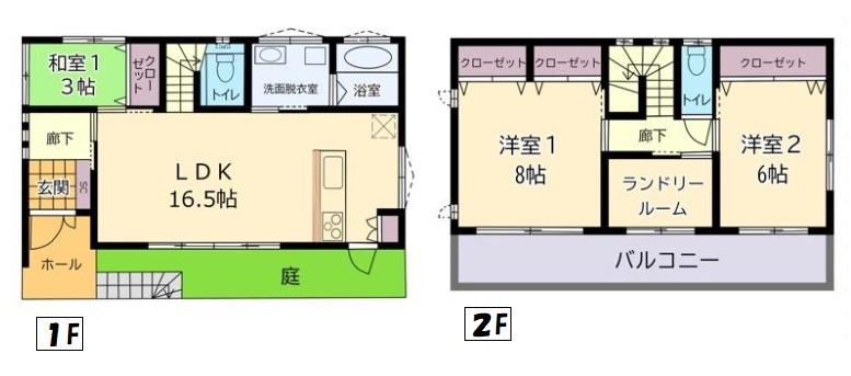 富里市根木名　中古戸建の間取り|図面と現況に相違がある場合、現況を優先致します。