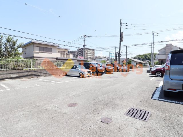 久留米市野中町の賃貸マンションの駐車場|駐車場です