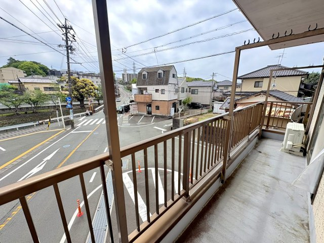 売店舗付き住宅　中央区富塚町のバルコニー