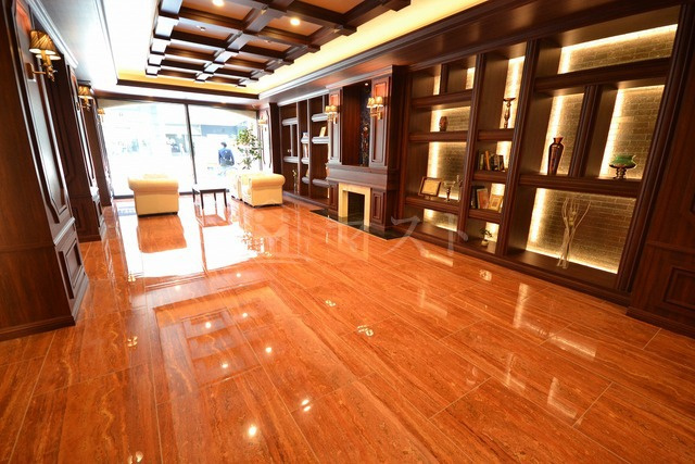 大阪市中央区材木町の賃貸マンションのロビー