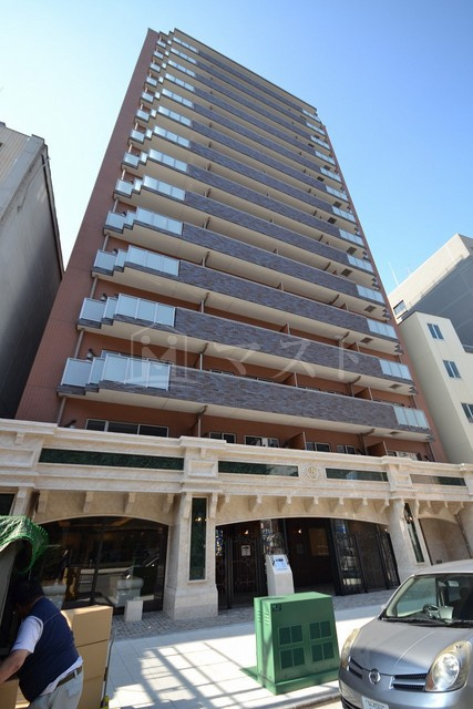 大阪市中央区材木町の賃貸マンションの外観