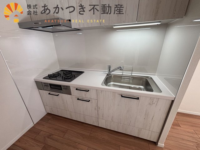 明石土山駅前スカイハイツ　B棟のキッチン
