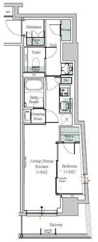 【間取り】 | ONE ROOF RESIDENCE NAKANO
