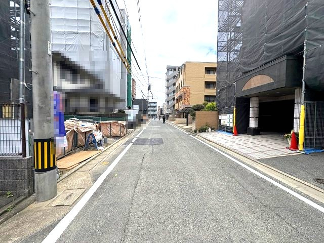 【その他】 | 福岡市西区姪の浜1丁目1期　1号棟（全2棟）【仲介手数料無料・0円】 | 現地写真。前面道路です。