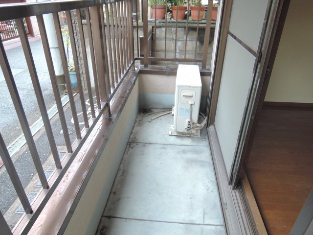 マンションプロスのバルコニー