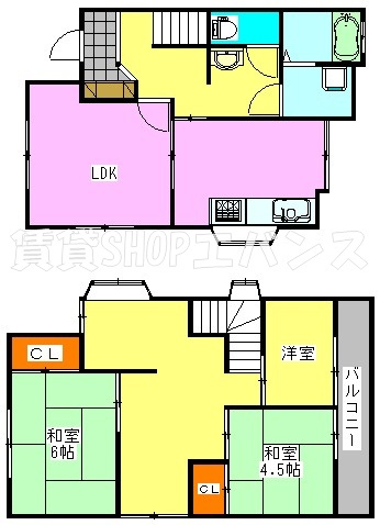【間取り】 | 習志野市藤崎4丁目戸建