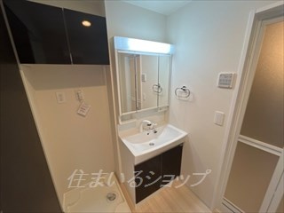 広島市安佐北区落合南３丁目のアパートの洗面所|シャンプードレッサー