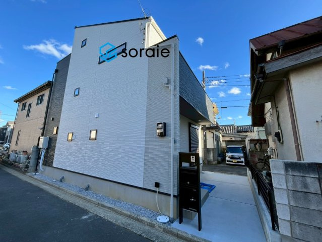 川越市宮元町　新築戸建の外観|1月25日撮影