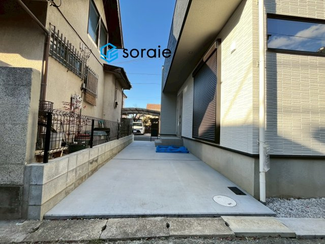 川越市宮元町　新築戸建の駐車場|1月25日撮影