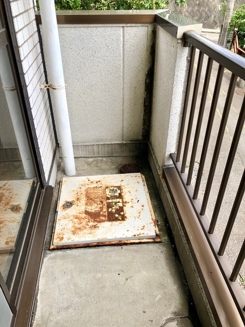 フォートレス五月台のバルコニー