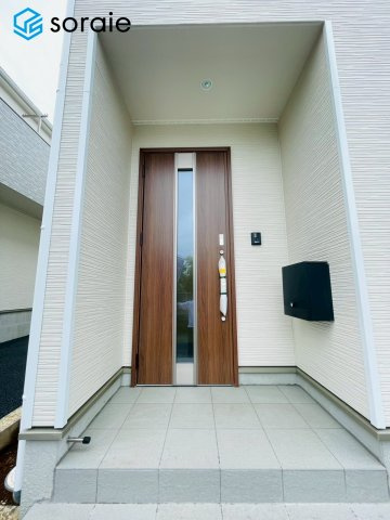 入間市東町第9　新築戸建 クレイドルガーデンの玄関|4/27撮影済