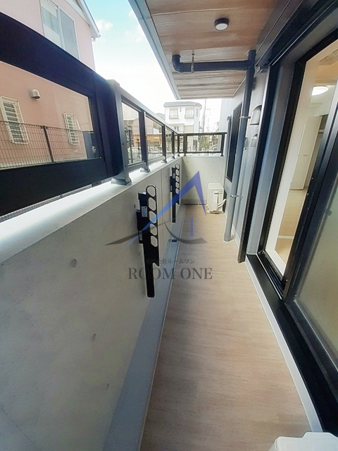 ウエスト　シックスのバルコニー|バルコニーです。