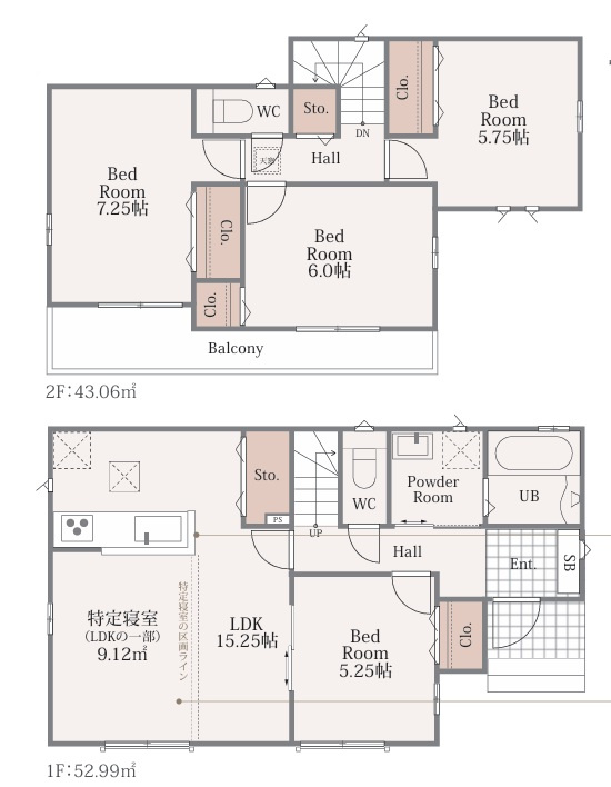 仲介手数料無料　ハートフルタウン狭山市柏原　全2棟