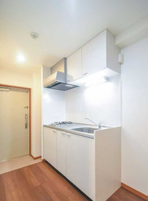 ロータスサカエ　オートロック　角部屋　駅近のキッチン