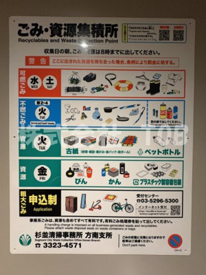 【その他共用部分】 | コンフォリア・リヴ永福町 | ゴミ捨て場