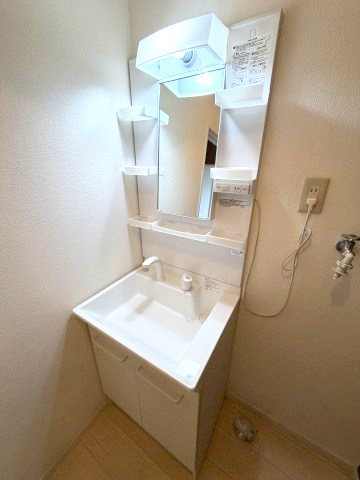 【洗面所】 | スペースが確保できる洗面所です