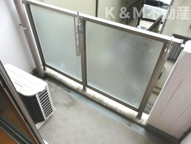 クレストガーデン柏壱番館のバルコニー|※別部屋参考写真となります。 