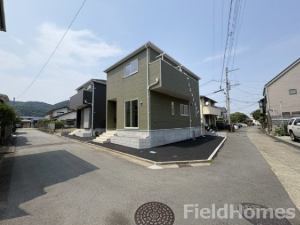 大磯町大磯新築戸建て　第5-2号棟の前面道路含む現地写真|前面道路含む現地写真です。
