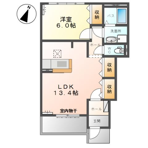 オアシスの間取り