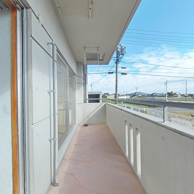 Ｓｑｕａｒｅ２５のバルコニー